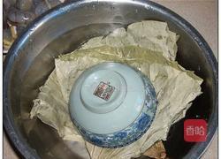 荷叶蒸虾的做法图解3