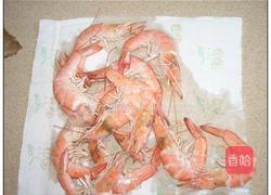 荷叶蒸虾的做法图解5