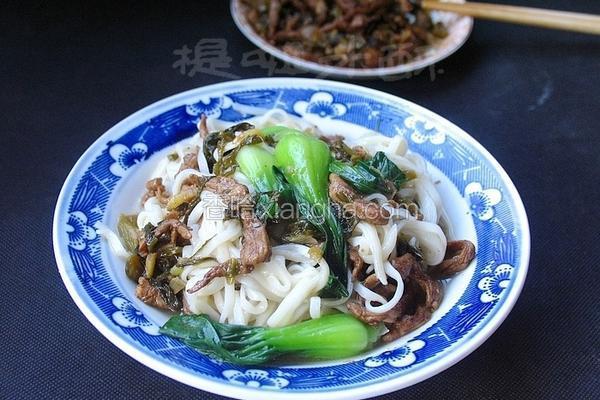 酸菜肉丝面