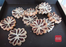 枣泥菊花酥的做法图解24