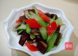 芹菜炒香干的做法图解5