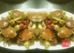 蒜香焖石蟹的做法图解8