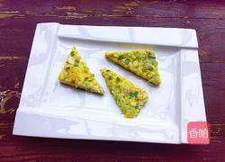 香葱榨菜煎蛋的做法图解8