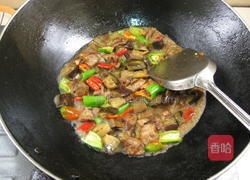 猪肝茄丁的做法图解9