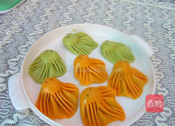 彩色馒头的做法图解5