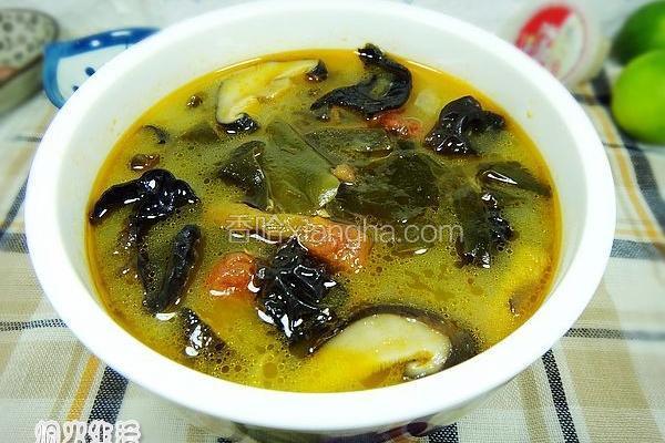 番茄海带汤