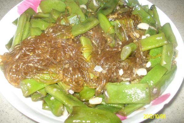 粉条炖豆角
