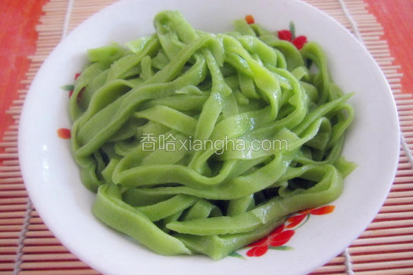 芹菜面条