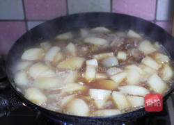 白萝卜炖牛腩的做法图解12