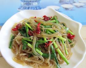 韭菜炒粉条[图]