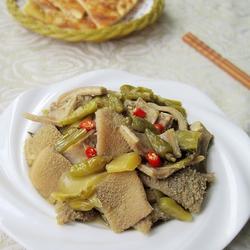 酸菜牛肚的做法[图]