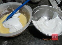 葡萄干戚风蛋糕的做法图解7