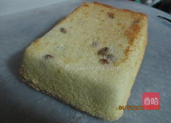 葡萄干戚风蛋糕的做法图解12