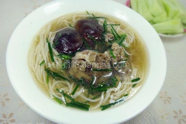 香菇大骨面