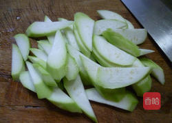 榨菜炒夜开花的做法图解3