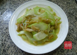 榨菜炒夜开花的做法图解10