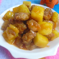 菠萝咕噜肉的做法[图]
