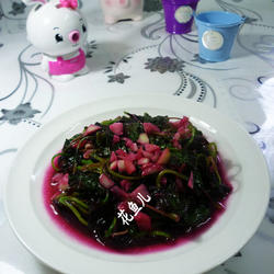 香蒜红苋菜的做法[图]
