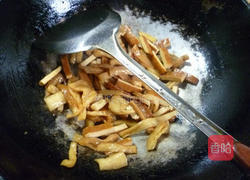 香干炒萝卜干的做法图解10