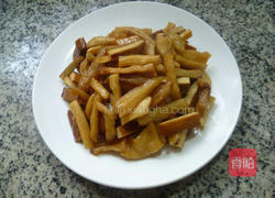 香干炒萝卜干的做法图解11