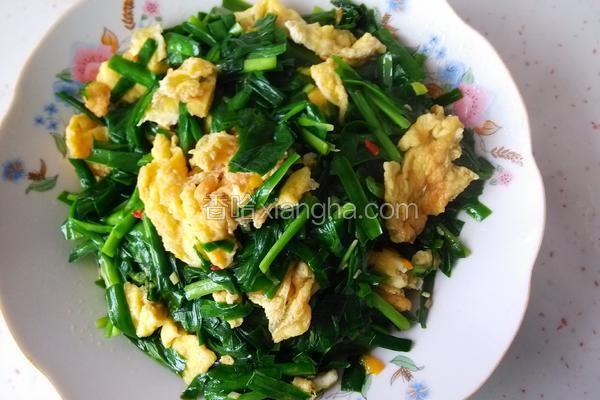 韭菜炒鸡蛋