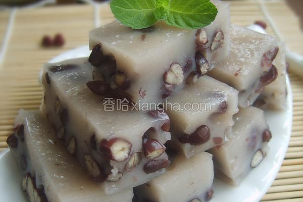椰汁红豆糕