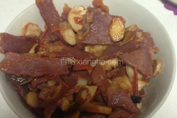 番茄蘑菇炒牛肉