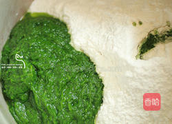 三叶仙草薄荷青团的做法图解4
