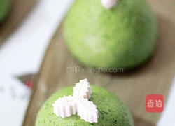 三叶仙草薄荷青团的做法图解8