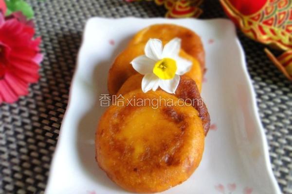 炸番薯饼