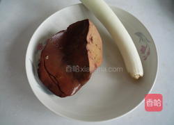 凉拌羊肝的做法图解1