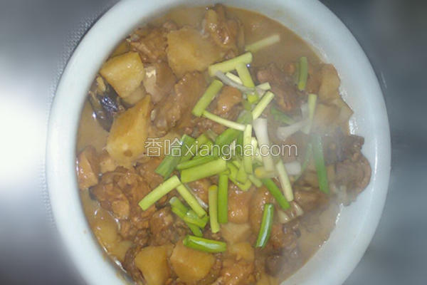 土豆烧小鸡