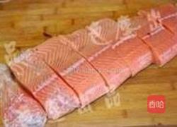 三文鱼刺身的做法图解2