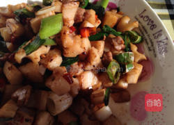 藕丁炒肉的做法图解14