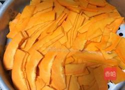 紫薯南瓜饼的做法图解1