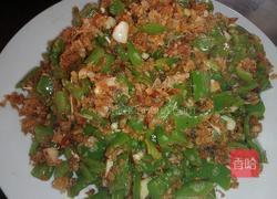 青椒鱼沫的做法图解4