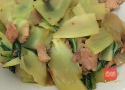 青笋肉片的做法图解4