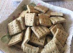 奶香黑米苏打饼干