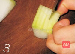 豆鼓烧冬瓜的做法图解3