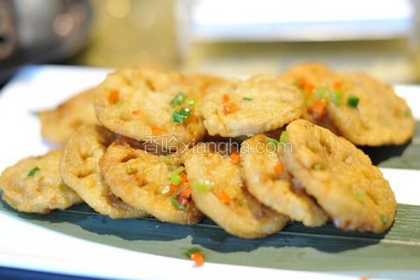 酥香炸藕盒