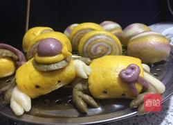 花样馒头-螃蟹的做法图解9