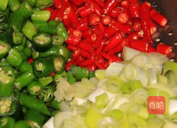 麻辣双椒鸡的做法图解4