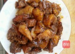 土豆煨牛肉的做法图解4