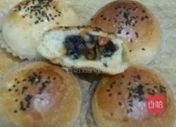 豆沙果料小餐包的做法图解6