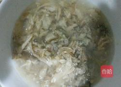 鸡肉皮蛋粥的做法图解1