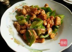 青椒爆炒鸡丁的做法图解3