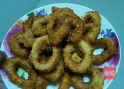 脆香鱿鱼圈的做法图解7