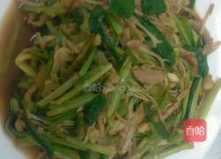 金针姑炒肉的做法图解5