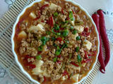 肉末豆腐