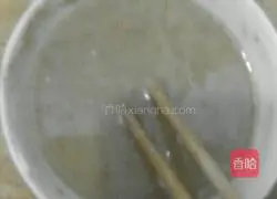 Illustration of making black sesame shortbread 6